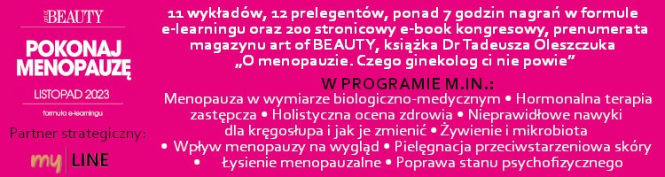 Banner kongres Pokonaj Menopauzę - art of BEAUTY