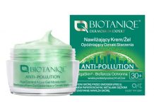 BIOTANIQE ANTI-POLLUTION Nawilżający Krem/Żel Opóźniający Oznaki Starzenia