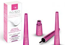 INVEO Naturalne serum do rzęs odbudowujące i odżywcze