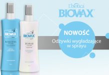 Wygładzające spraye do włosów BIOVAX Keratyna + Jedwab
