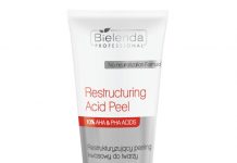 Restrukturyzujący peeling kwasowy do twarzy marki Bielenda Professional